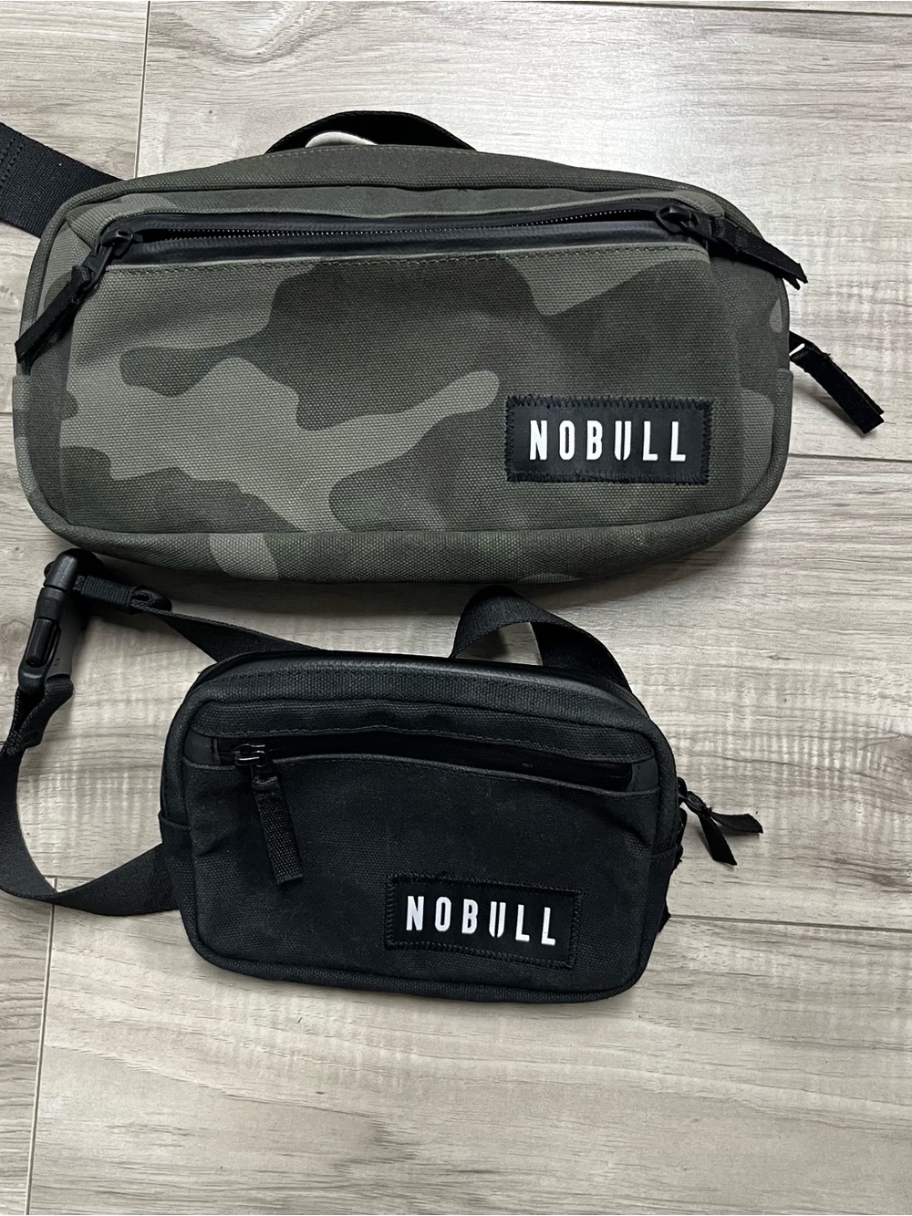 NOBULL Olive Camo Waist Pack — Green Camo Belt Bag